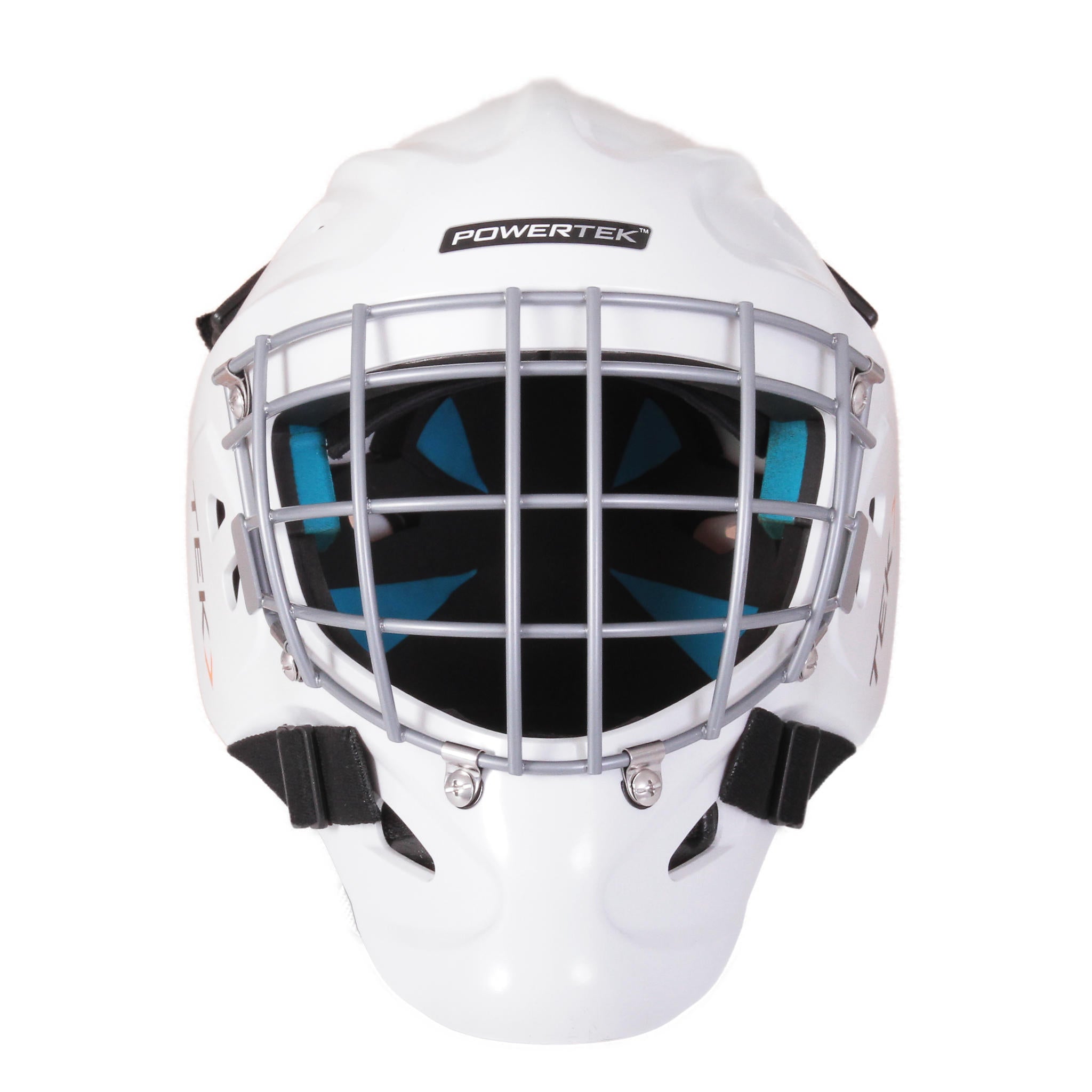 V3.0 POWERTEK HOCKEY GOLAIE HELMET - JUNIOR