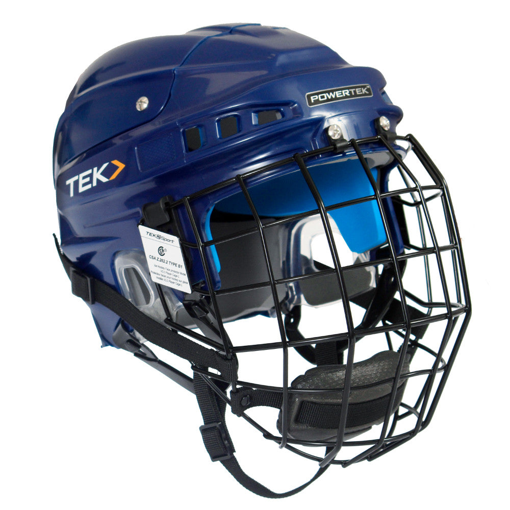V3.0 TEK PLAYER HELMET WITH CAGE